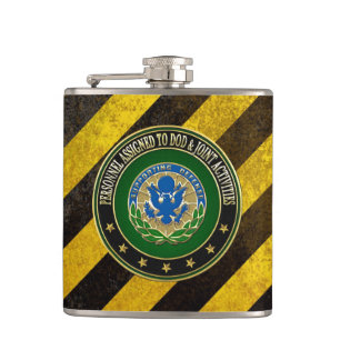 [400] DOD & Joint Activities DUI Special Edition Hip Flask
