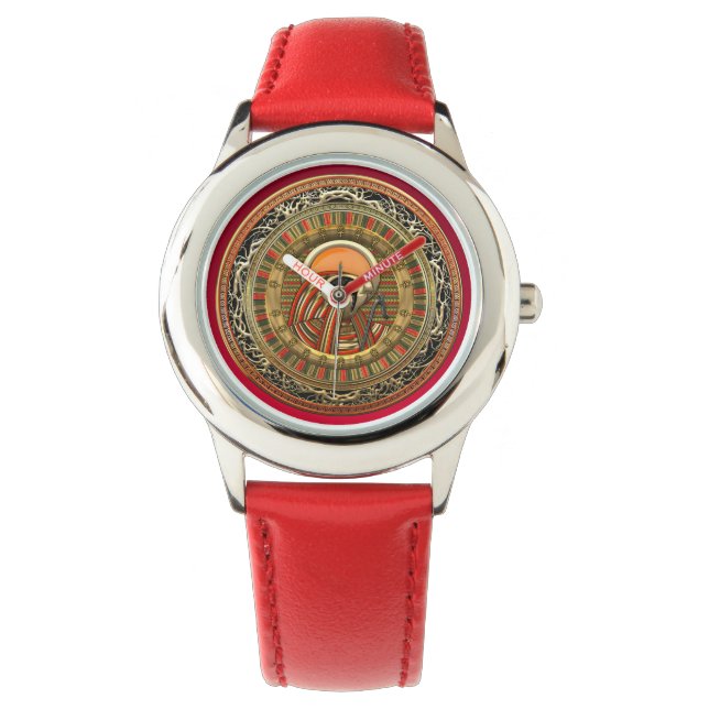 [400] Egyptian Sun God Ra Watch (Front)