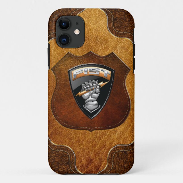 [400] Forward Observer (FIST) [Emblem] Case-Mate iPhone Case (Back)