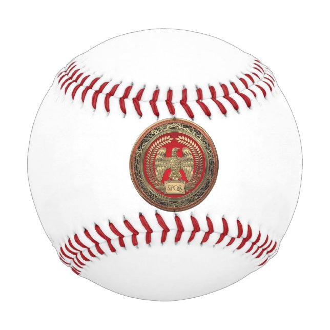 [400] Gold Roman Imperial Eagle Baseball (Front)