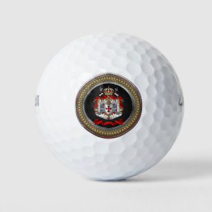 [400] Knights Templar Coat of Arms Golf Balls