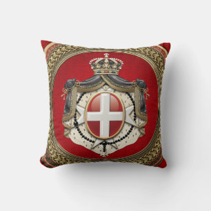[400] Order of Malta - SMOM Coat of Arms Cushion