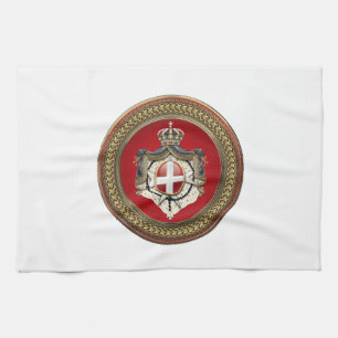 [400] Order of Malta - SMOM Coat of Arms Tea Towel