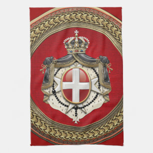[400] Order of Malta - SMOM Coat of Arms Tea Towel