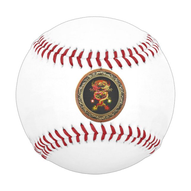 [400] Red and Yellow Dragons Baseball (Front)