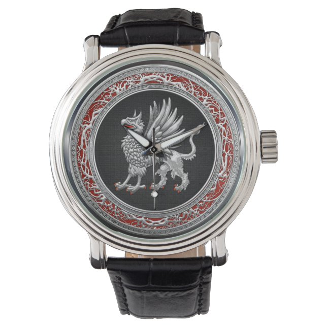 [400] Sacred Silver Griffin Watch (Front)