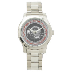 [400] Sacred Silver Scorpion on Black Watch