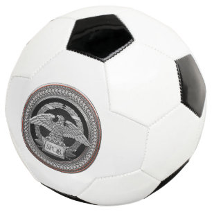 [400] Silver Roman Imperial Eagle over Medallion Soccer Ball