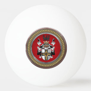 [400] Teutonic Order Coat of Arms Ping Pong Ball