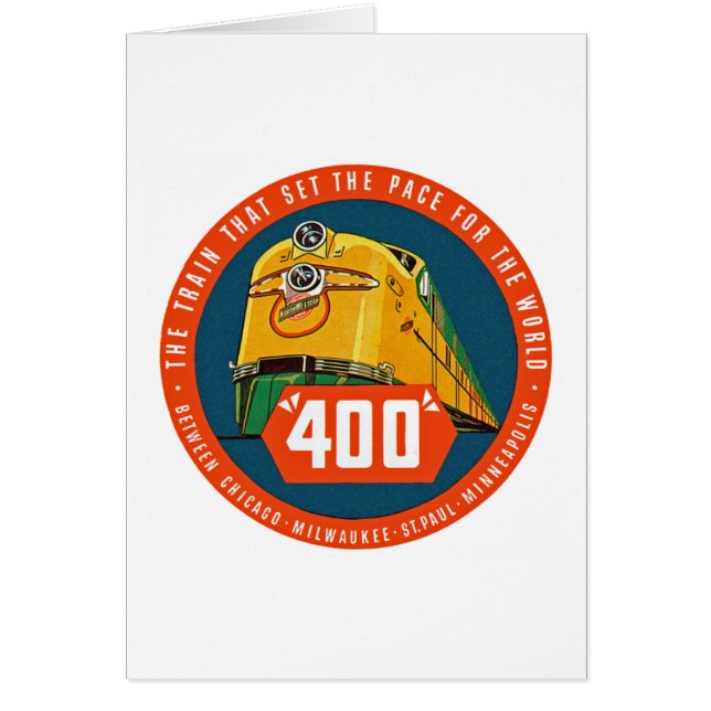400 ~ "The Train That Sets The Pace" (Front)