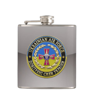 [400] Ukrainian Air Force [Special Edition] Hip Flask