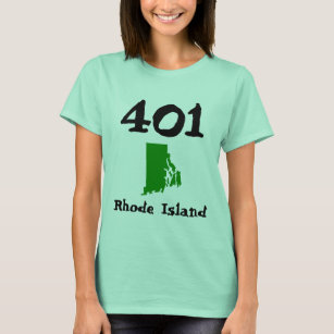 401, Area Code of Rhode Island T-Shirt