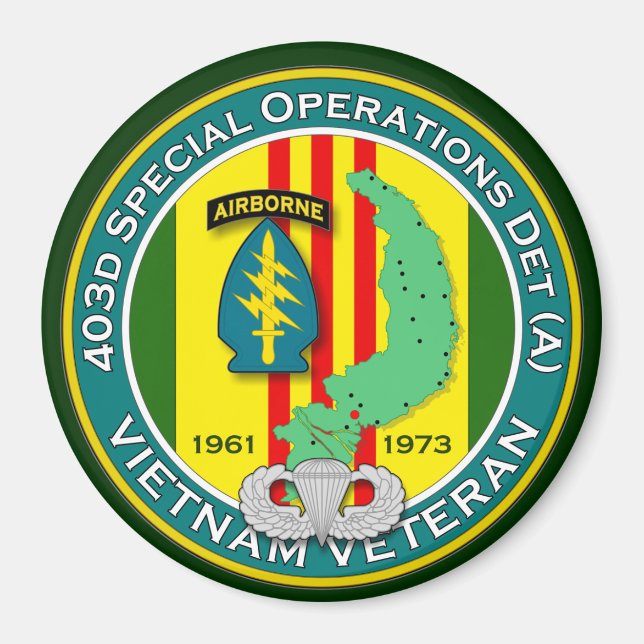 403d SOD-A - ASA Vietnam Magnet (Front)