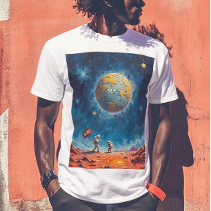404 Astronaut Galaxy Tee