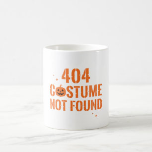 404 Costume Not Found Halloween Coffee Mug