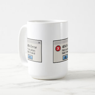 404 Error: Motivation Not Found Coffee Mug