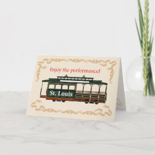 4061 Good Luck Musical,  Trolley Car Card