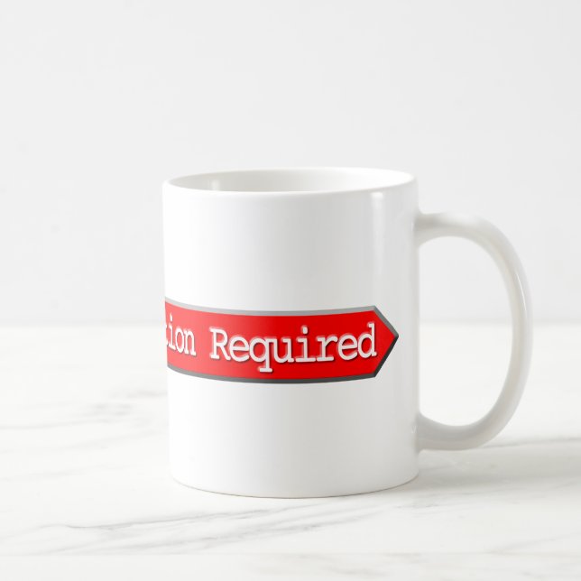 407 - Authentication Required Coffee Mug (Right)