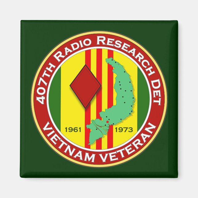 407th RRD - ASA Vietnam Magnet (Front)