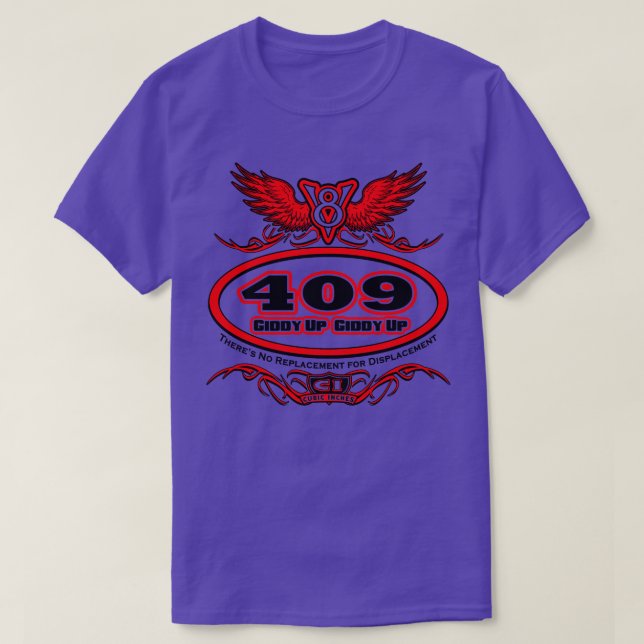409 Giddy Up T-Shirt (Design Front)