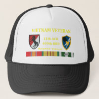 409th RRD 11th ACR Vietnam Cap