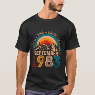 40 Awesome Since September 1983 40Th T-Shirt
