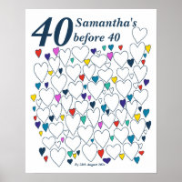 40 Before Turning 40 Bucket List