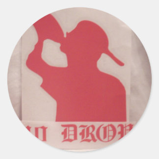 40 Drop Logo Vinyl Sticker