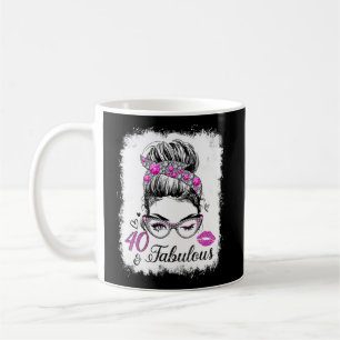40 & Fabulous Since 1982 Birthday Queen 40 Years O Coffee Mug
