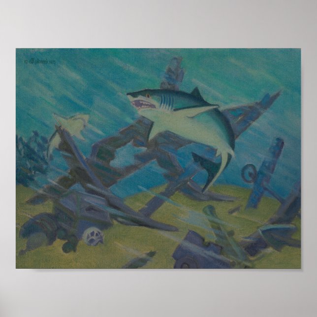 40 Fathoms – Underwater Fantasy Poster (Front)