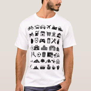 40 ICON TRAVEL FUNNY GIFT T-Shirt