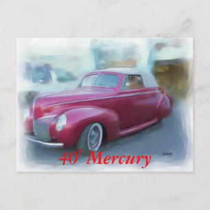 40' Mercury Postcard