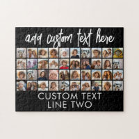 40 Photo Collage - 4 Rows 10 Columns - Script Name