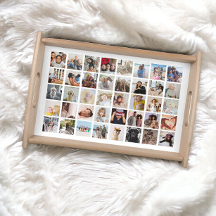 40 Photo Collage Template Make Your Own Serving Tray