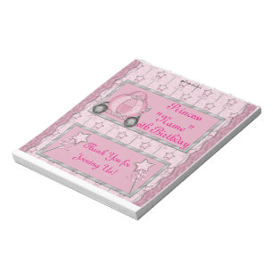 40 Princess Birthday Candy Bar Wrapper Party Favou Notepad