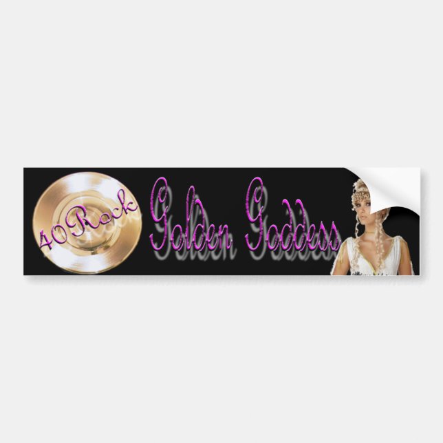 40 Rock Goddess Bumper Sticker (Front)