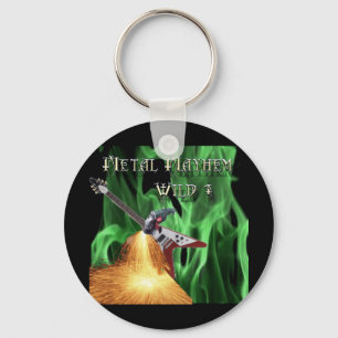 40 Rock Metal Mayhem Show Key Chain