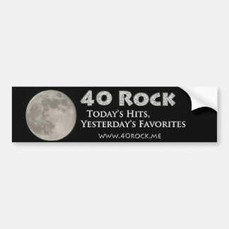 40 Rock Radio Bumpersticker Bumper Sticker