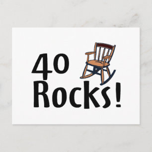 40 Rocks Postcard