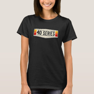 40 Series Badge 3 Stripes SUV 4x4 T-Shirt