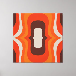 40"x40" XL Super Mod Retro aesthetic art print