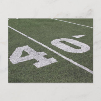 40 Yard Line Post Card