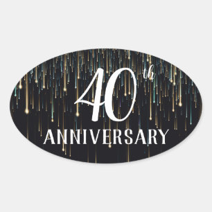 40 Year Anniversary Envelope Seal