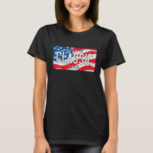 40 Year Old Born in 1982 Classic Car 40th Birthday T-Shirt