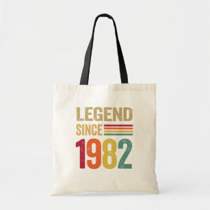 40 Year Old Gifts Legend since 1982 - 40th B-Day Tote Bag