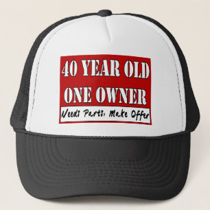 40 Year Old, One Owner - Needs Parts, Make Offer Trucker Hat