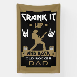 40 Year Old Rockers Birthday Banner