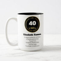 40 Year Work Anniversary | Employee Appreciation