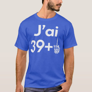 40 Years Birthday Men Women Skeleton Gift I ai 39  T-Shirt