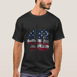 40 YEARS NUMBER 40 BASKETBALL 40TH BIRTHDAY T-Shirt